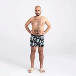 SAXX - VIBE Super Soft Boxer Brief - Earthy Tie Dye -Underwear Speedo 67591 LS 65420.1680563913