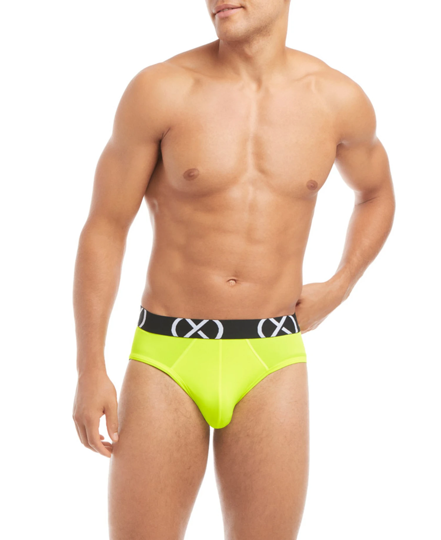 2(x)ist - (X) Sport Low Rise Brief 3-Pack - Purple/Blue/Yellow 5 2(x)ist - (X) Sport Low Rise Brief 3-Pack - Purple/Blue/Yellow - Image 3