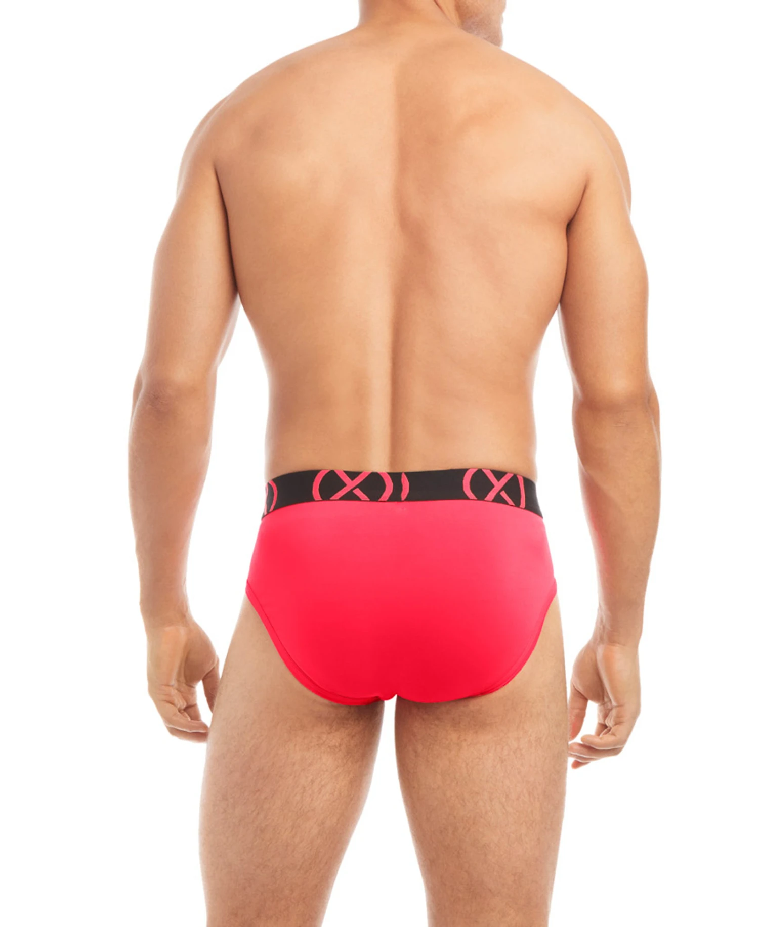 2(x)ist - (X) Sport Low Rise Brief 3-Pack - Blue/Green/Pink 6 2(x)ist - (X) Sport Low Rise Brief 3-Pack - Blue/Green/Pink - Image 4