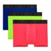2(x)ist - (X) Sport Mesh Low Rise Trunk 3-Pack - Blue/Green/Pink 2 2(x)ist - (X) Sport Mesh Low Rise Trunk 3-Pack - Blue/Green/Pink -Underwear Speedo 67732 F1 68620.1675215104