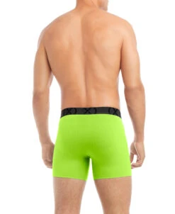 2(x)ist - (X) Sport Mesh Low Rise Boxer Brief 3-Pack - Blue/Green/Pink -Underwear Speedo 67736 B1 57043.1675214996