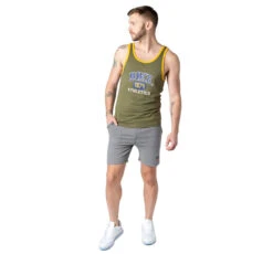 Bike - Logo Ringer Tank Top - 1874 Olive -Underwear Speedo 68002 LS 16184.1680125656