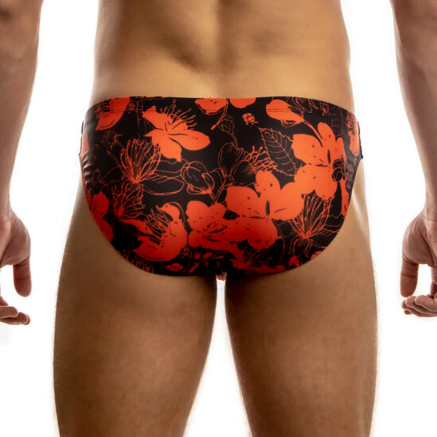 Jack Adams - Second Skin Swimsuit Bikini - Hibiscus Navy/Red 4 Jack Adams - Second Skin Swimsuit Bikini - Hibiscus Navy/Red - Image 2