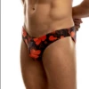 Jack Adams - Second Skin Swimsuit Bikini - Hibiscus Navy/Red -Underwear Speedo 68237 S 08636.1677198222