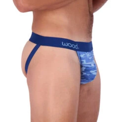 Wood - Jock Strap - Blue Camo -Underwear Speedo 68414 S 07322.1680046169