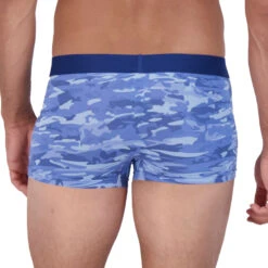 Wood - Trunk - Blue Camo -Underwear Speedo 68423 B2 83826.1680047851