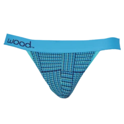 Wood - Thong - Blue Hound Weave