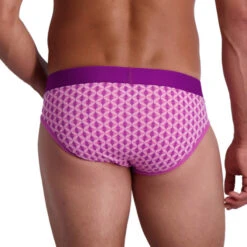 Wood - Hip Brief - Purple Interlock 9 Wood - Hip Brief - Purple Interlock -Underwear Speedo 68445 B 74312.1683079750