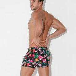 Code 22 - Vivid Micro Shorts - Flamingos -Underwear Speedo 68535 LS 07429.1684198902