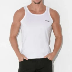 Code 22 - Basic Tank Top - White