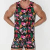 Code 22 - Vivid Print Tank Top - Flamingos 2 Code 22 - Vivid Print Tank Top - Flamingos -Underwear Speedo 68575 F 26284.1684206894
