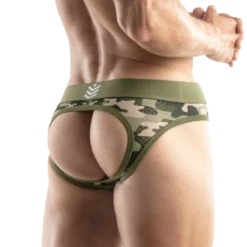 CODE 22 - Army 1975 JockBrief - Camo -Underwear Speedo 68601 B 25401.1683679666