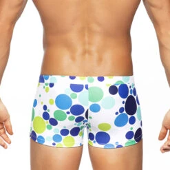 Tribe - Bubbles Swim Trunk - Blue/Lime 7 Tribe - Bubbles Swim Trunk - Blue/Lime -Underwear Speedo 68876 B 70710.1688769771