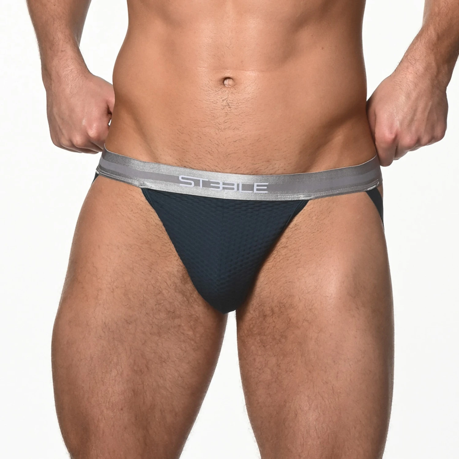 St33le - Diamond Mesh Jockstrap - Petrol 3 St33le - Diamond Mesh Jockstrap - Petrol