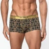 St33le - Cotton Print Low Rise Trunk - Black/Gold Filigree -Underwear Speedo 69017 F 94032.1689171022