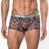 St33le - Cotton Print Low Rise Trunk - Navy/Coral Paisley -Underwear Speedo 69021 F 79565.1689171210