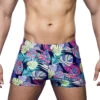 2eros - V60 Bondi Swim Trunks - Monstera Black