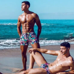 2eros - S50 Print Swimshort - Monstera Black -Underwear Speedo 69350 LS2 14348.1678915428