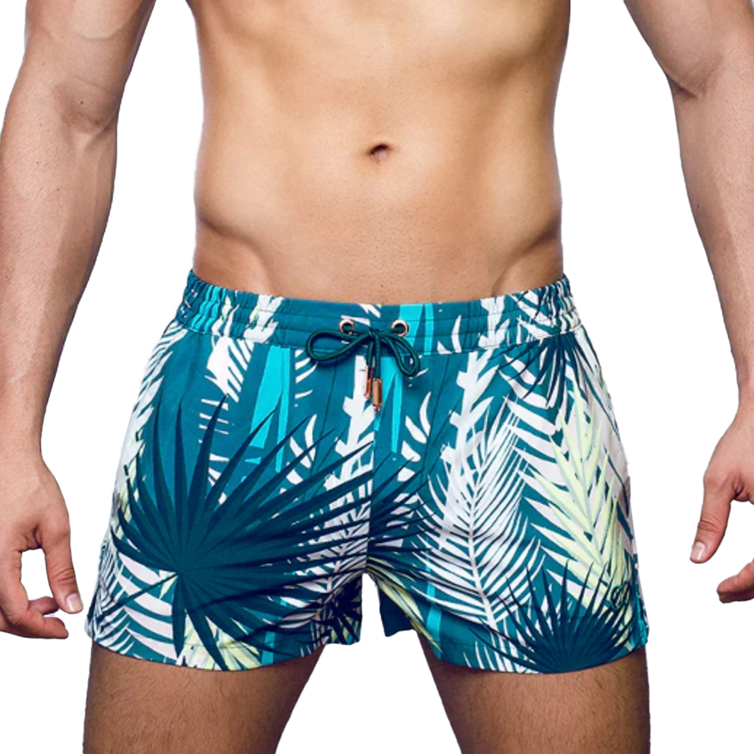 2eros - S50 Print Swimshort - Feuille Green 3 2eros - S50 Print Swimshort - Feuille Green