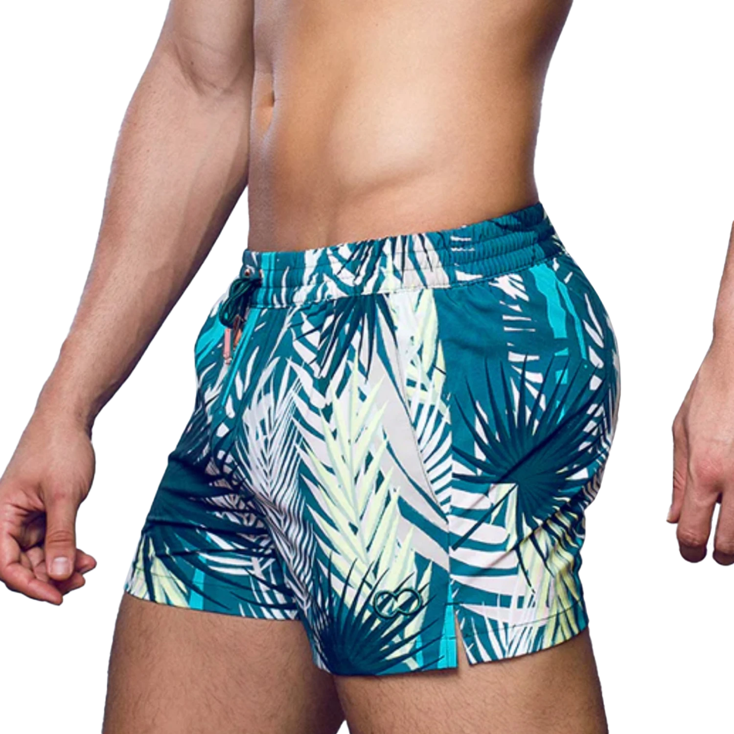 2eros - S50 Print Swimshort - Feuille Green 5 2eros - S50 Print Swimshort - Feuille Green - Image 3