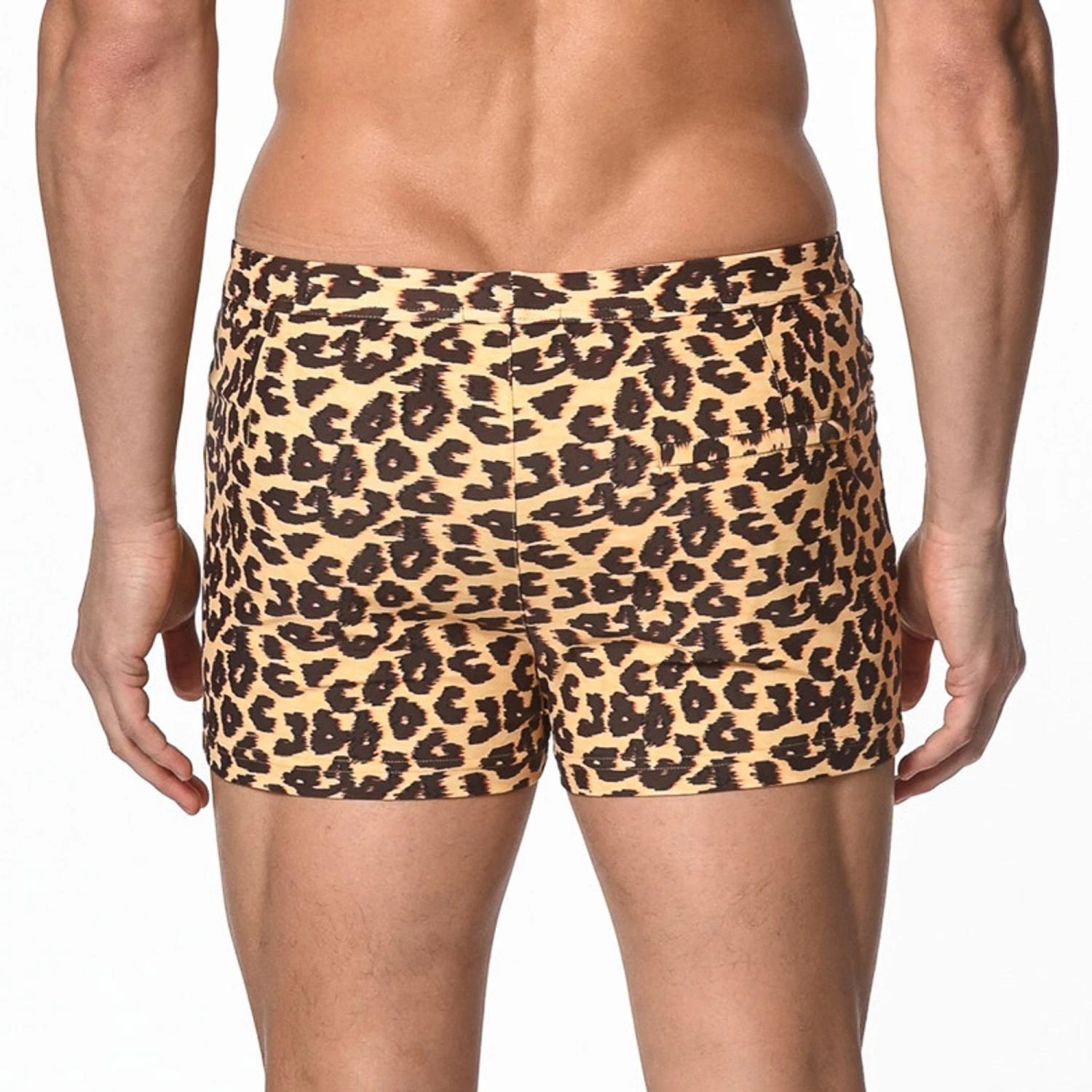 St33le - Coast Swim Trunk - Honey/Brown/Leopard 4 St33le - Coast Swim Trunk - Honey/Brown/Leopard - Image 2