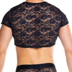 GIGO - Redemotion Lace Crop Top - Black -Underwear Speedo 70182 B1 93905.1682638508