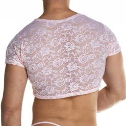 GIGO - Redemotion Lace Crop Top - Pink -Underwear Speedo 70186 B 68264.1682638925