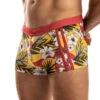 Jack Adams - Bali Swim Trunk - Hibiscus Palm/Red -Underwear Speedo 70227 F 43982.1685572299