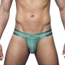 2eros - Athena Cotton Jockstrap - Shale Green