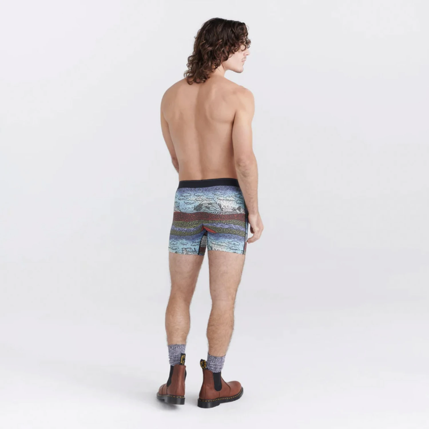 SAXX - Quest Quick Dry Mesh Boxer Brief - Elements 8 SAXX - Quest Quick Dry Mesh Boxer Brief - Elements - Image 6