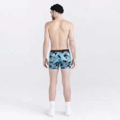 SAXX - VIBE Super Soft Boxer Brief - Island Camo Black -Underwear Speedo 71347 LS2 22108.1692654898