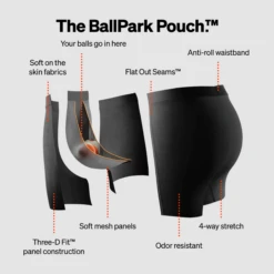 SAXX - VIBE Super Soft Boxer Brief - Let The Sun Shine In -Underwear Speedo BallPark Pouch 51345.1680564127