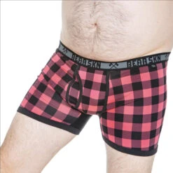 BEAR SKN - Bamboo Boxer Brief - Bearbie Pink Backwoods -Underwear Speedo BearbieBB S 80788.1690936028