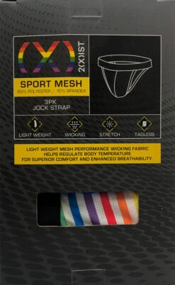 2(x)ist - (x) Pride Mesh Jockstrap 3-Pack - Rainbow Band -Underwear Speedo IMG 9699 72 50476.1654727031