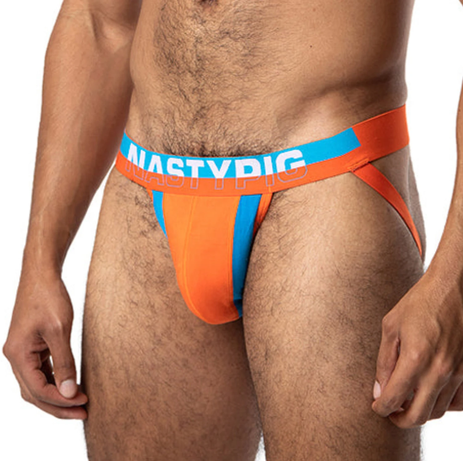 Nasty Pig - Drift U-Front Jockstrap - Orange 4 Nasty Pig - Drift U-Front Jockstrap - Orange - Image 2