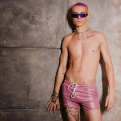 Chris Turk - Glitter Swim Trunk - Pink Glitter 7 Chris Turk - Glitter Swim Trunk - Pink Glitter -Underwear Speedo Screen Shot 2023 05 25 at 2.38.18 PM 89205.1685054061