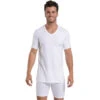 Wood Classic Modal V-Neck - White